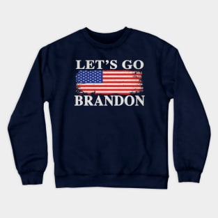 lets go brandon Crewneck Sweatshirt